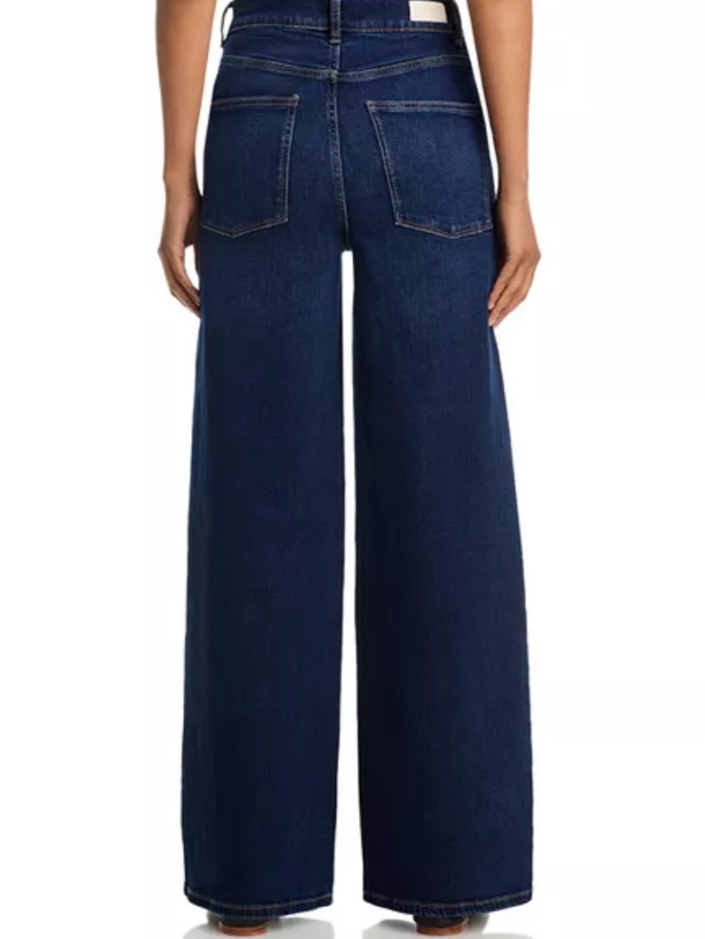DL1961 Hepburn High-Rise Wide Leg Jeans in Mediterranean 28x32 EUC - Picture 3 of 9